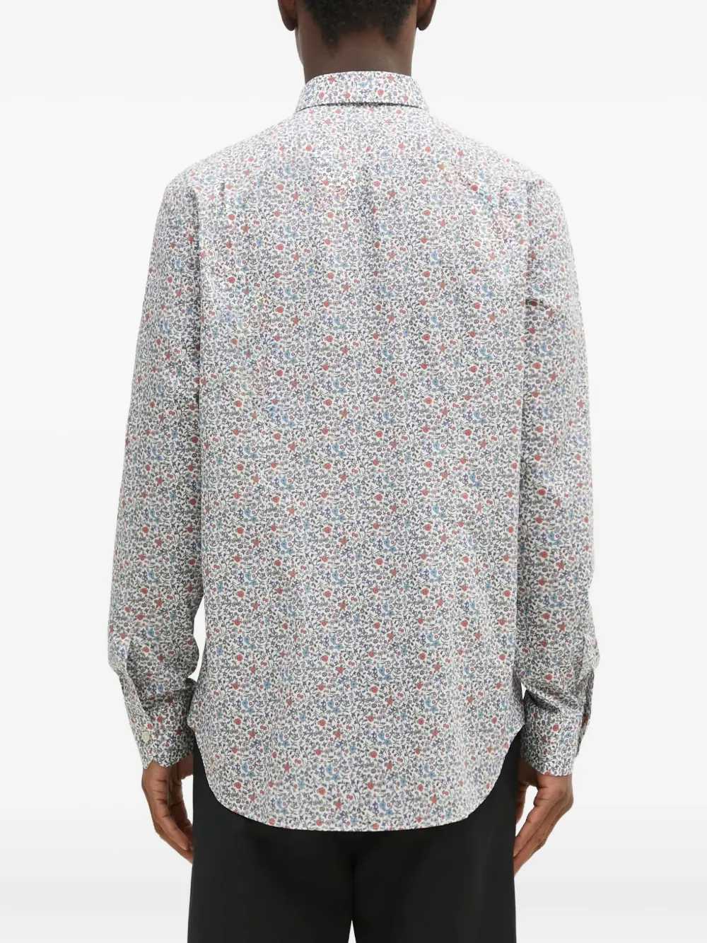 Paul Smith Overhemd met bloemenprint Blauw