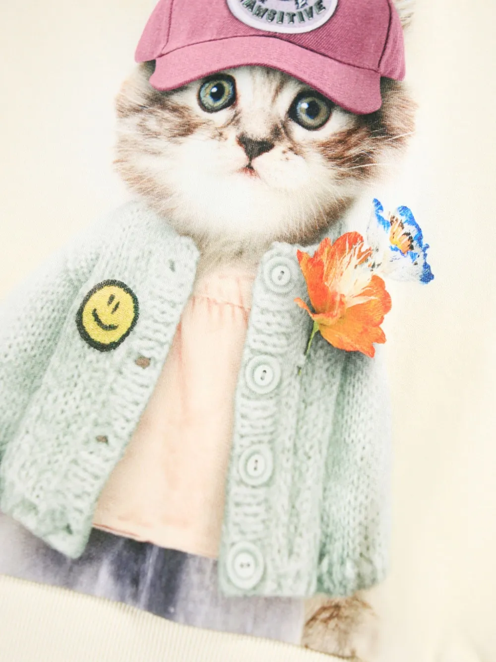 Molo Sweater van biologisch katoen Wit