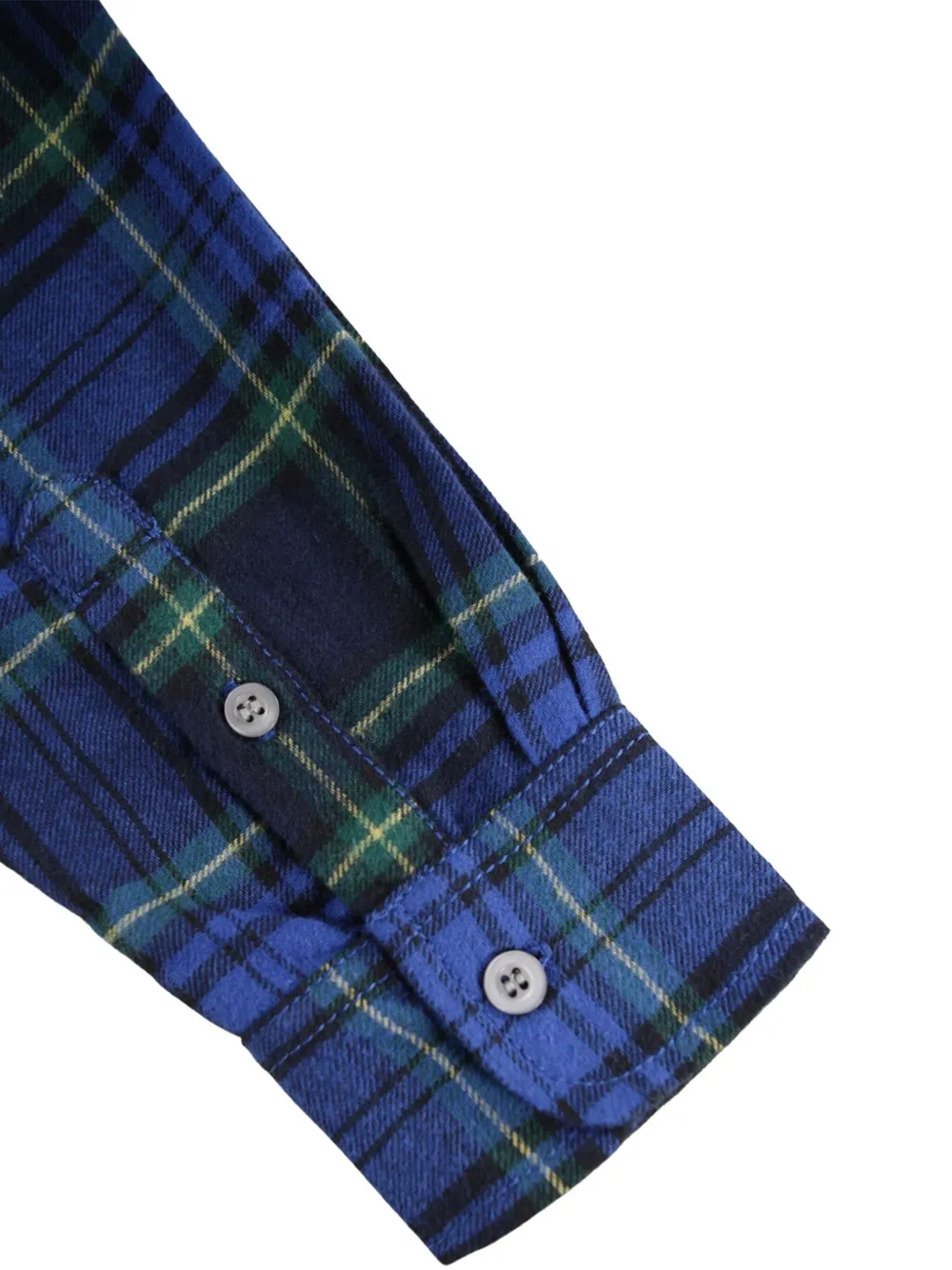 Molo Geruit shirt Blauw