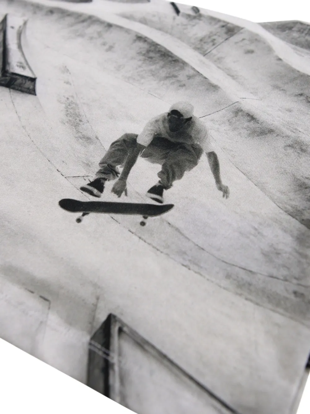 Molo T-shirt met skatepark-print Wit