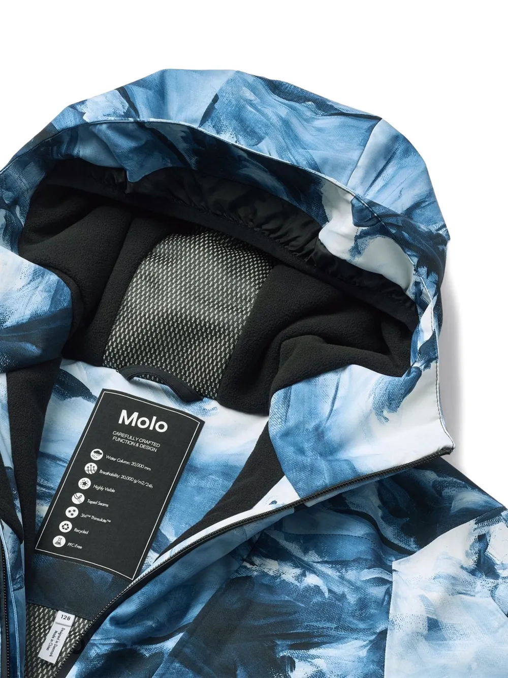 Molo Alpine gewatteerd jack Blauw