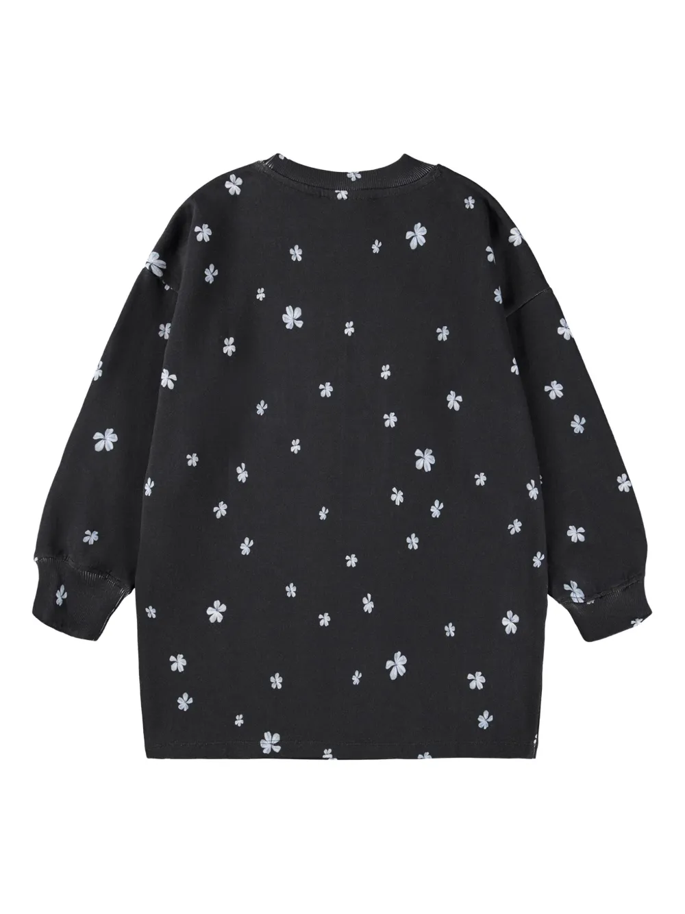 Molo Sweater verfraaid met eenhoorn en bloemen Zwart