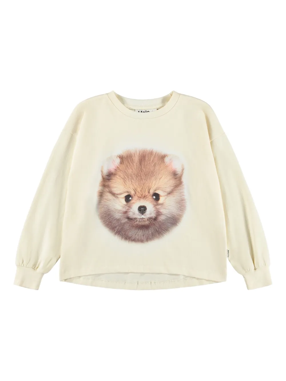 Molo Stretch-katoenen sweater Beige