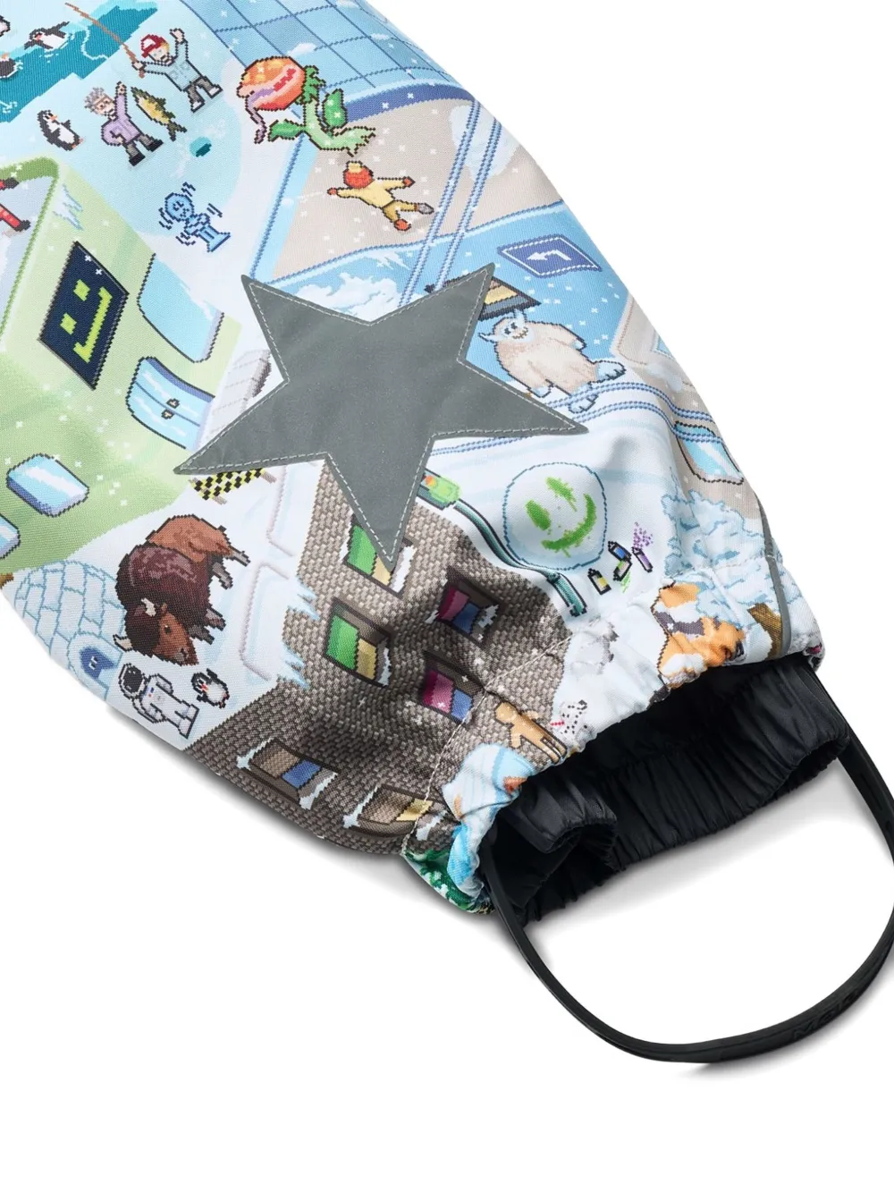 Molo Skipak met grafische print Blauw