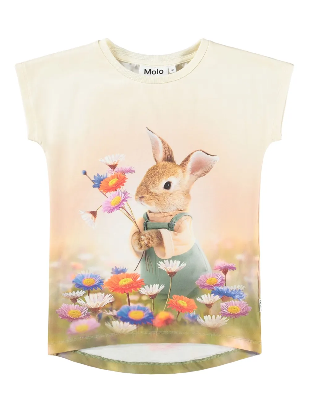 Molo T-shirt van stretch-katoen Beige