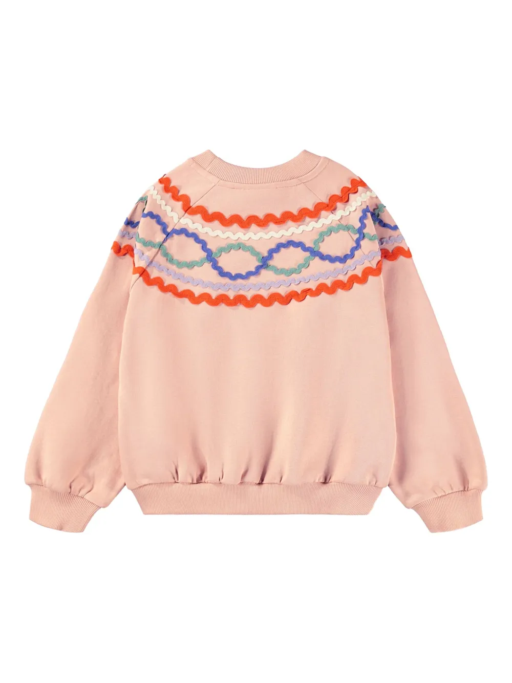 Molo Rickrack verfraaide sweater Roze
