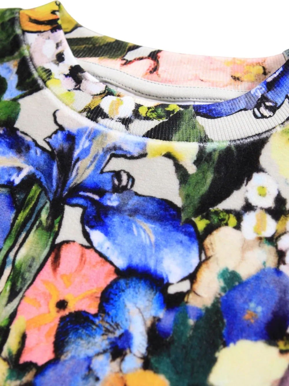Molo Sweater met bloemenprint Zwart