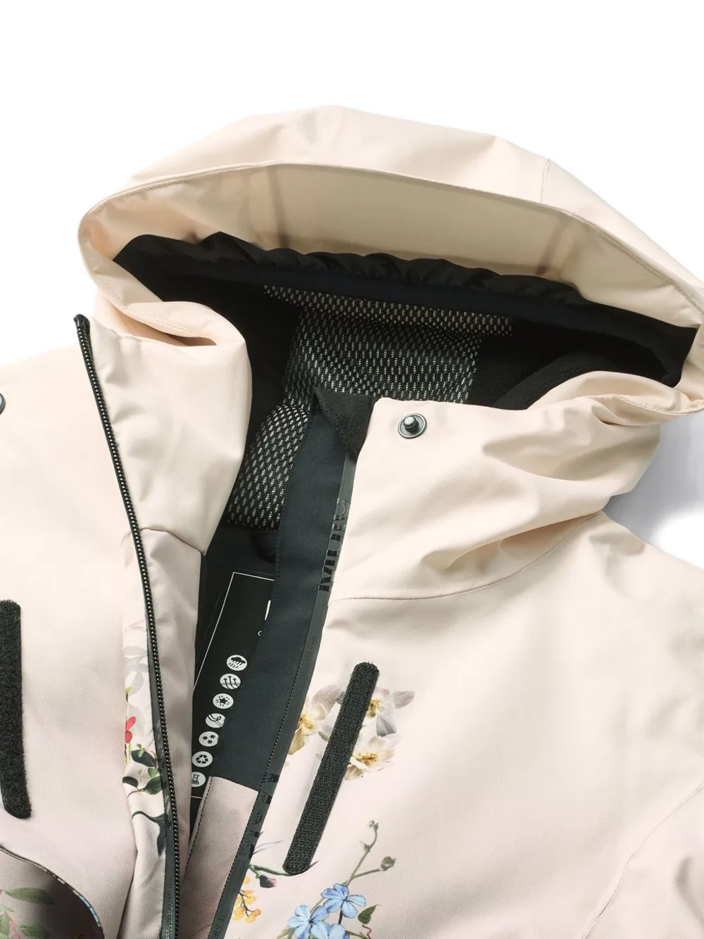 Molo Jack met bloemenprint Beige