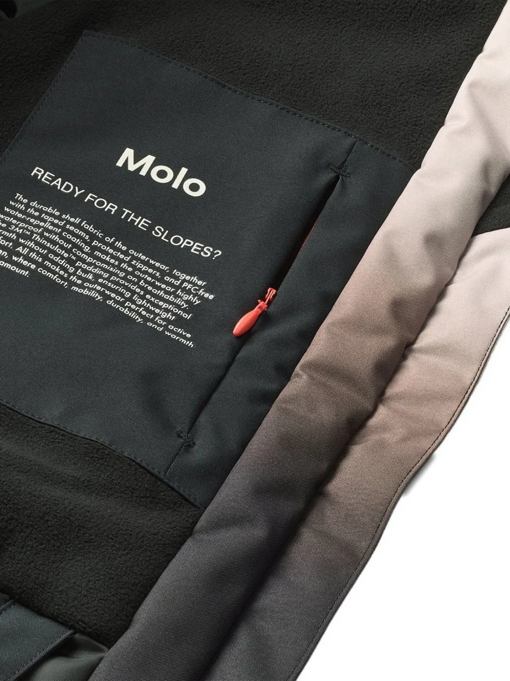 Molo Jack met bloemenprint Beige