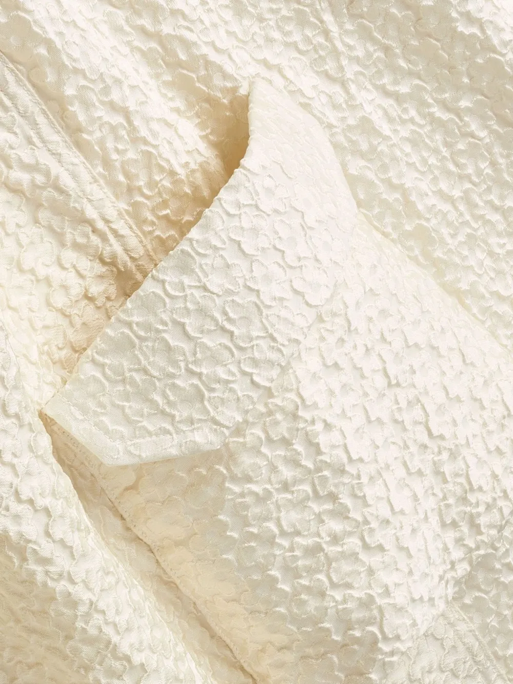 Molo Rok met textuur en zak Beige