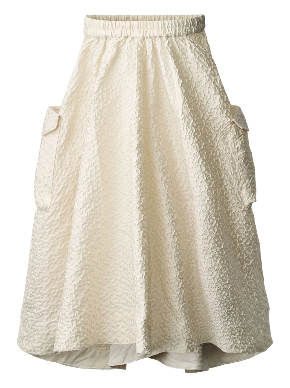 Molo falda texturizada con bolsillos | neutro | Image 1