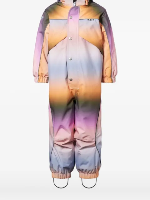 Molo abstract-print snowsuit