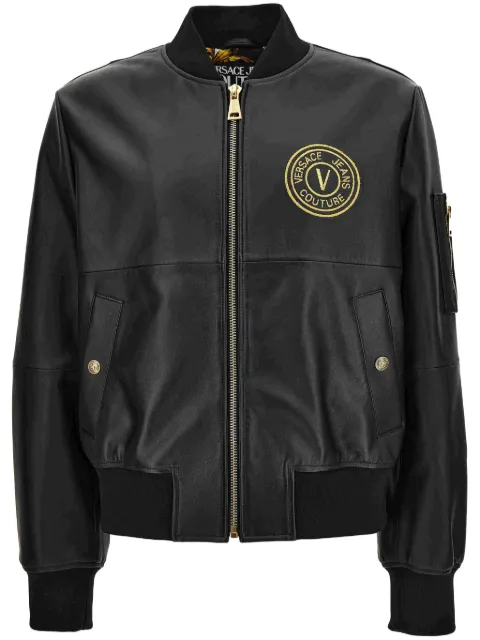 Versace Jeans Couture leather jacket 