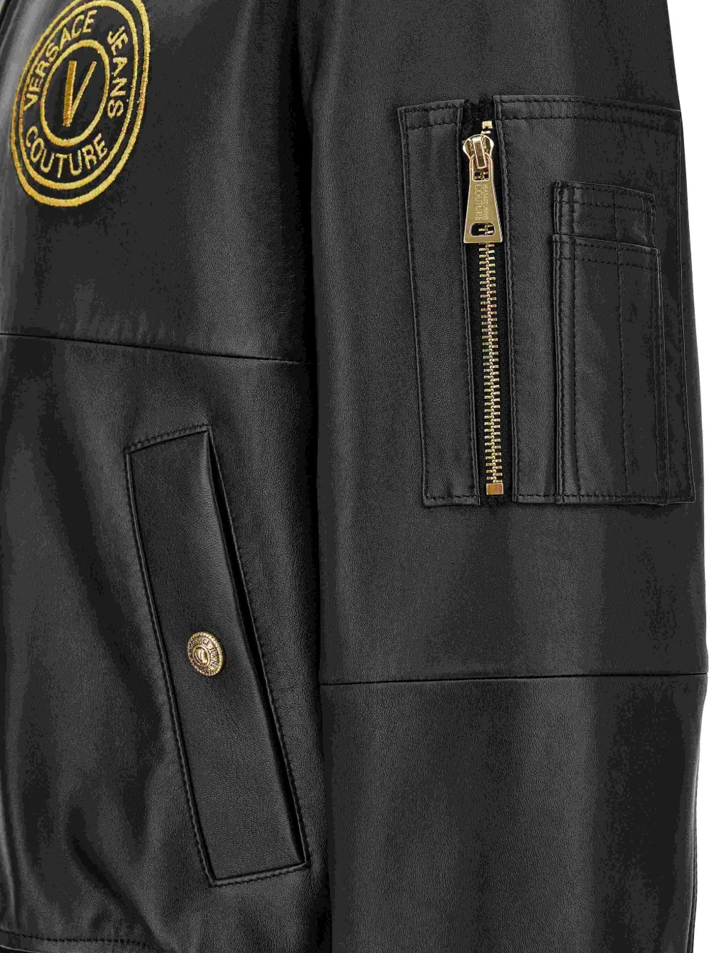 VERSACE JEANS COUTURE LEATHER JACKET 