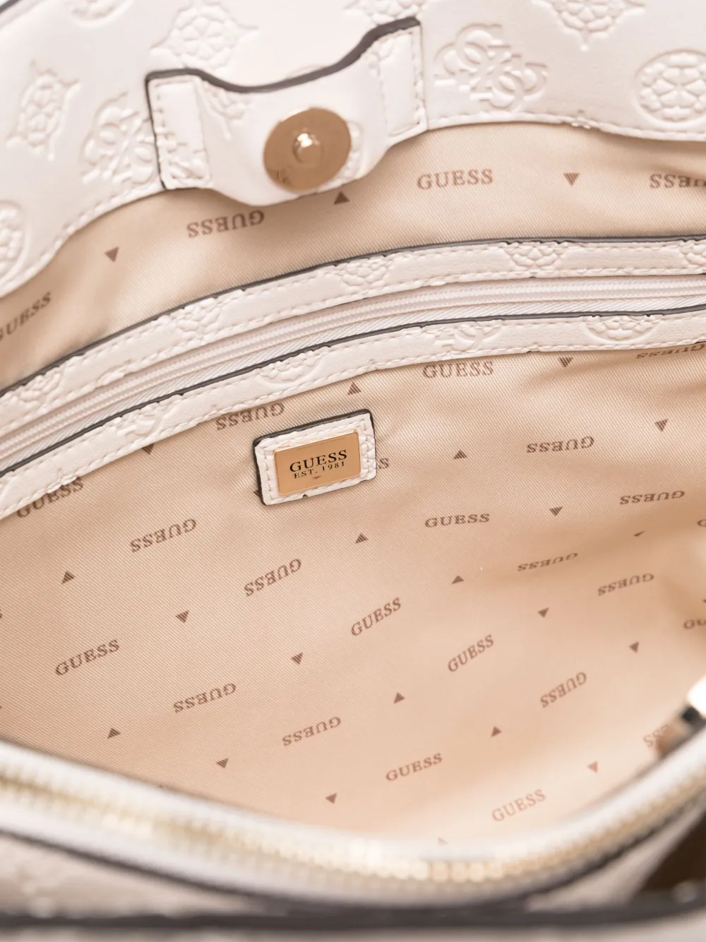 GUESS USA 4G Peony shopper Wit