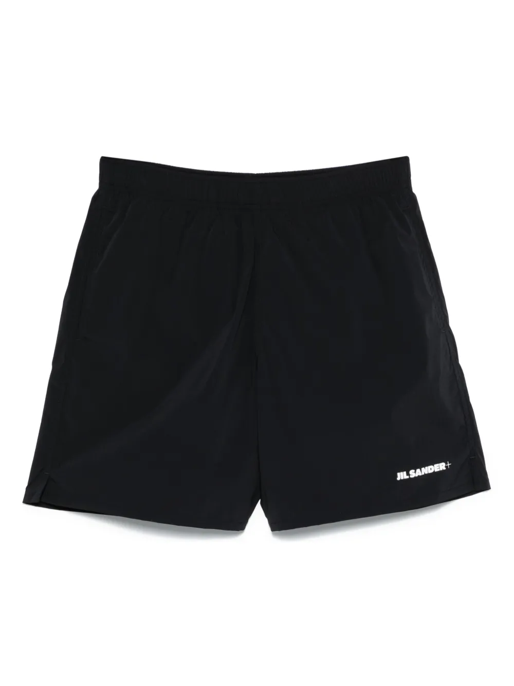 Jil Sander ロゴ トランクス水着 - ブラック Jil Sander ロゴ トランクス水着 - ブラック