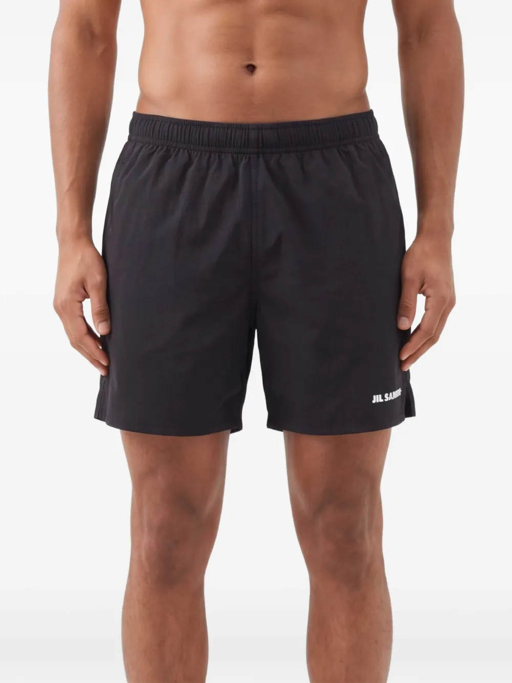 Jil Sander Nylon zwembroek Zwart