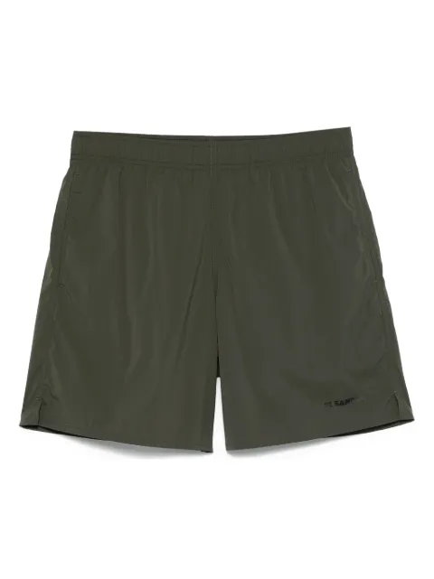 Jil Sander shorts de playa con logo estampado