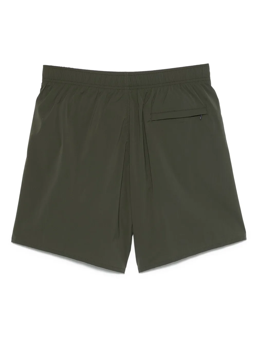 Jil Sander logo-print swim shorts - Groen