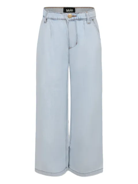 Molo logo-patch jeans 