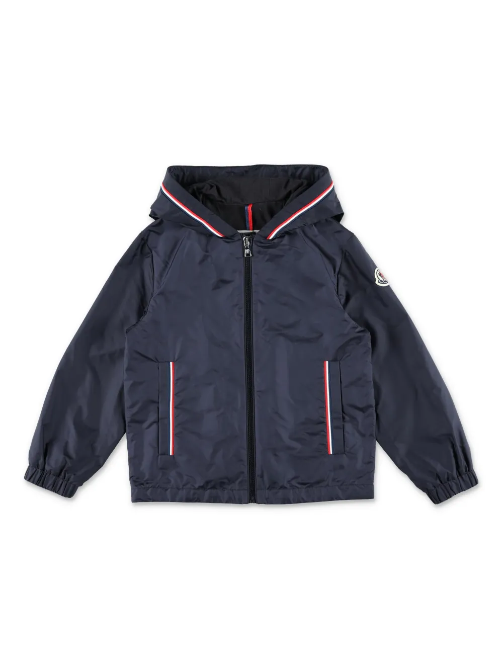 Moncler Enfant Jack met logopatch Blauw