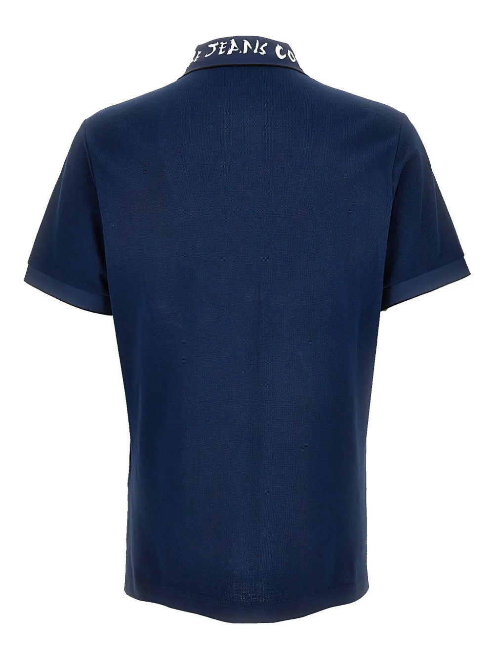 Versace Jeans Couture Poloshirt met geborduurd logo - Blauw