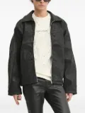 HUGO zip-fastening panelled jacket - Black