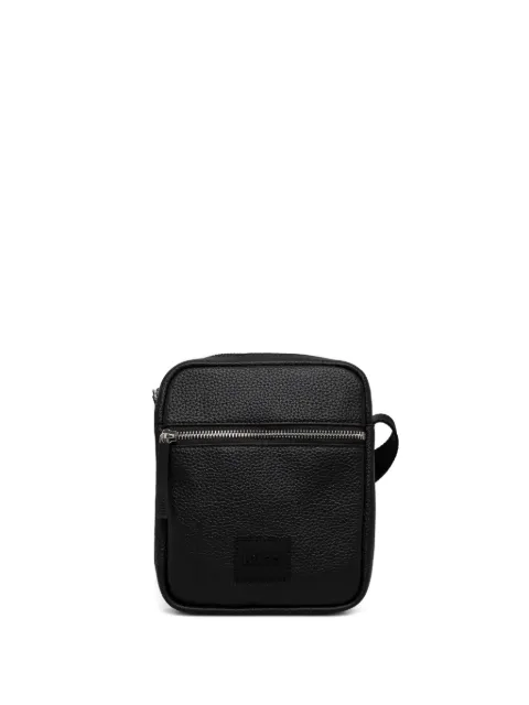 HUGO textured messenger bag
