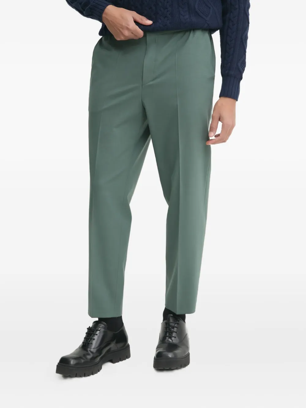 HUGO straight-leg trousers | Green | Image 1