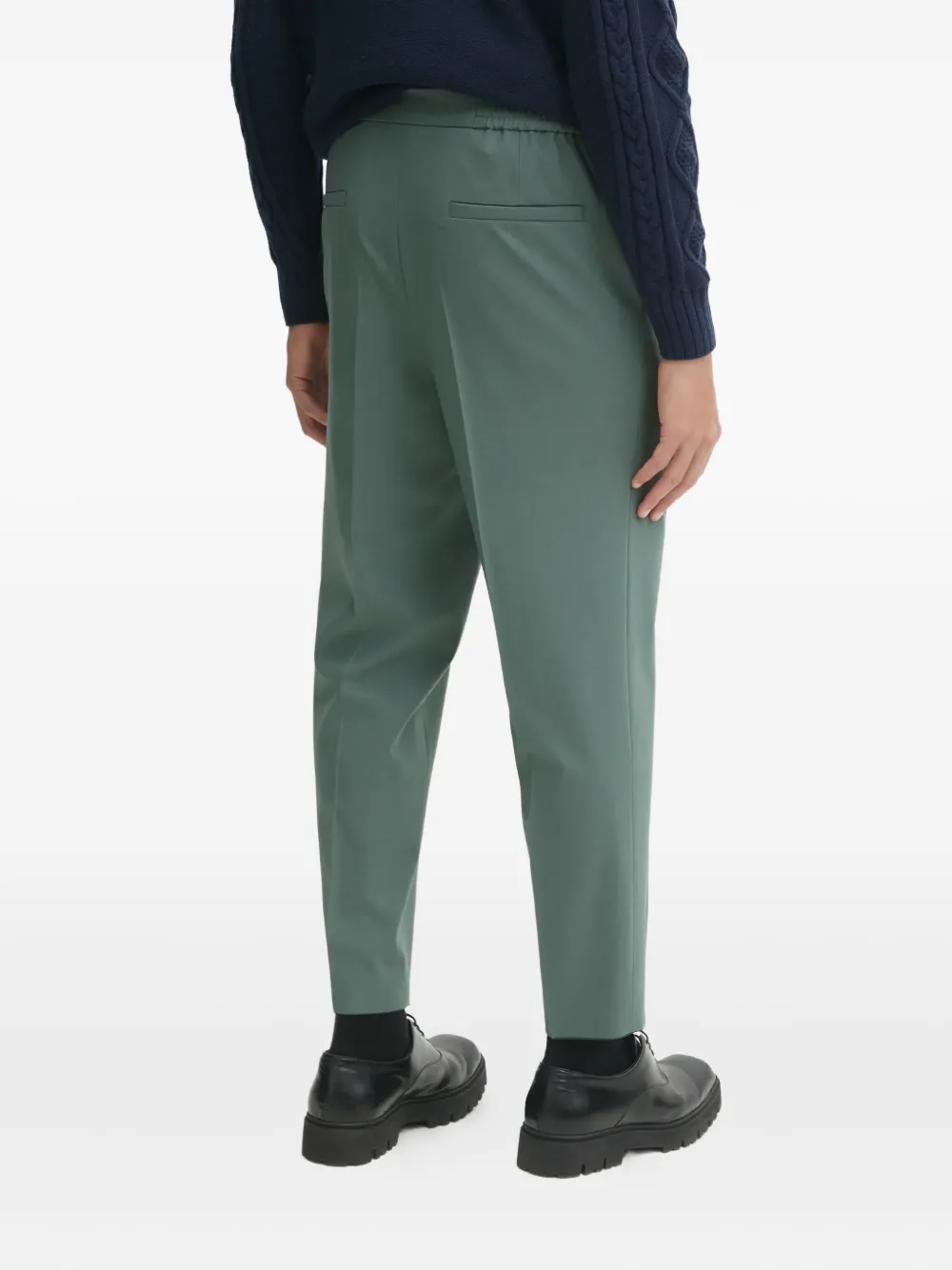 HUGO Straight broek Groen