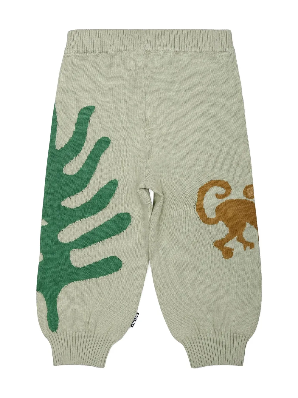 Molo Trainingsbroek met grafische print - Groen