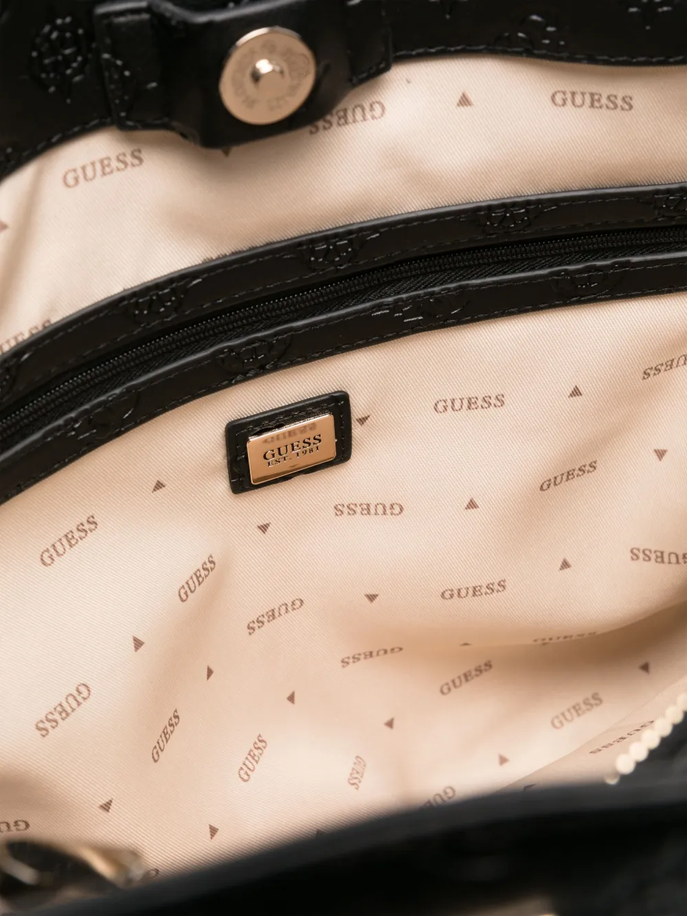 GUESS USA 4G Peony shopper Zwart