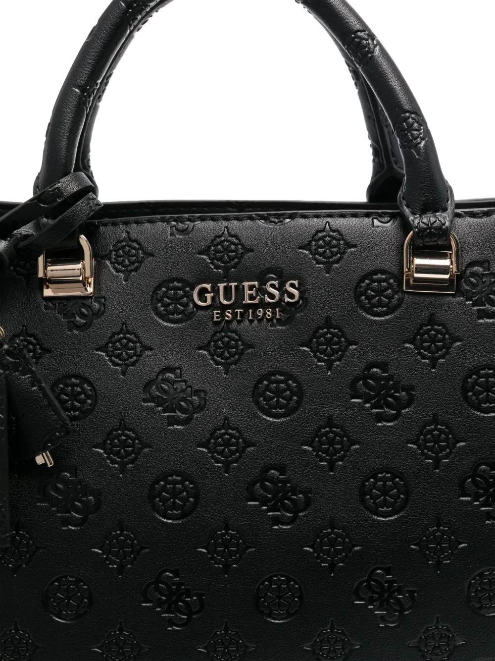 GUESS USA 4G Peony shopper Zwart
