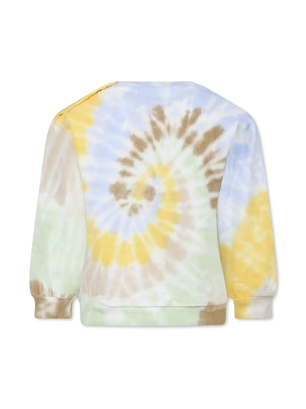 Molo Sweater met tie-dye print - Blauw