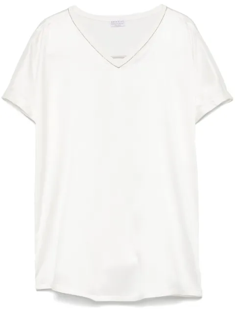Brunello Cucinelli satin blouse 