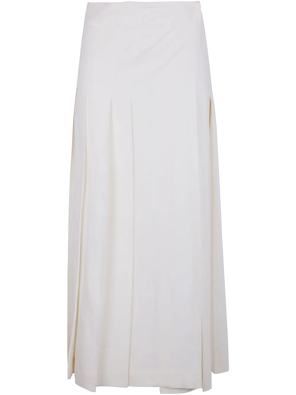 maxi pleated skirt