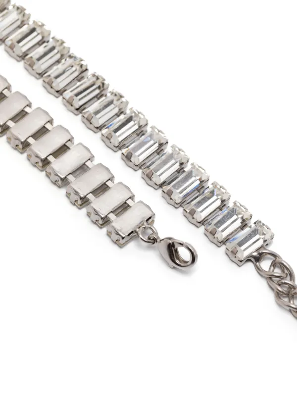 ネックレス・ペンダント forte forte FW25 NECKLACE (14184 0088) Forte Forte crystal-embellished Necklace | Silver | FARFETCH