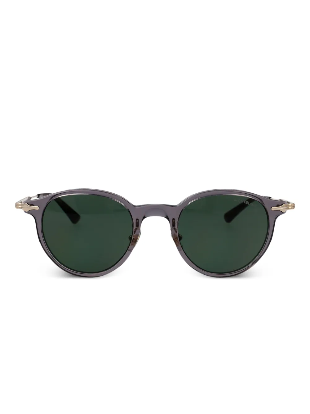Montblanc MB0362S round-frame sunglasses | Grey | Image 1