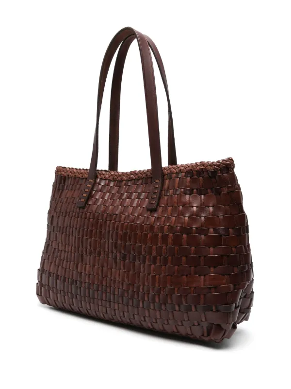 【DRAGON/ドラゴン】brownトート DRAGON DIFFUSION Salvage Tote Bag | Brown | FARFETCH
