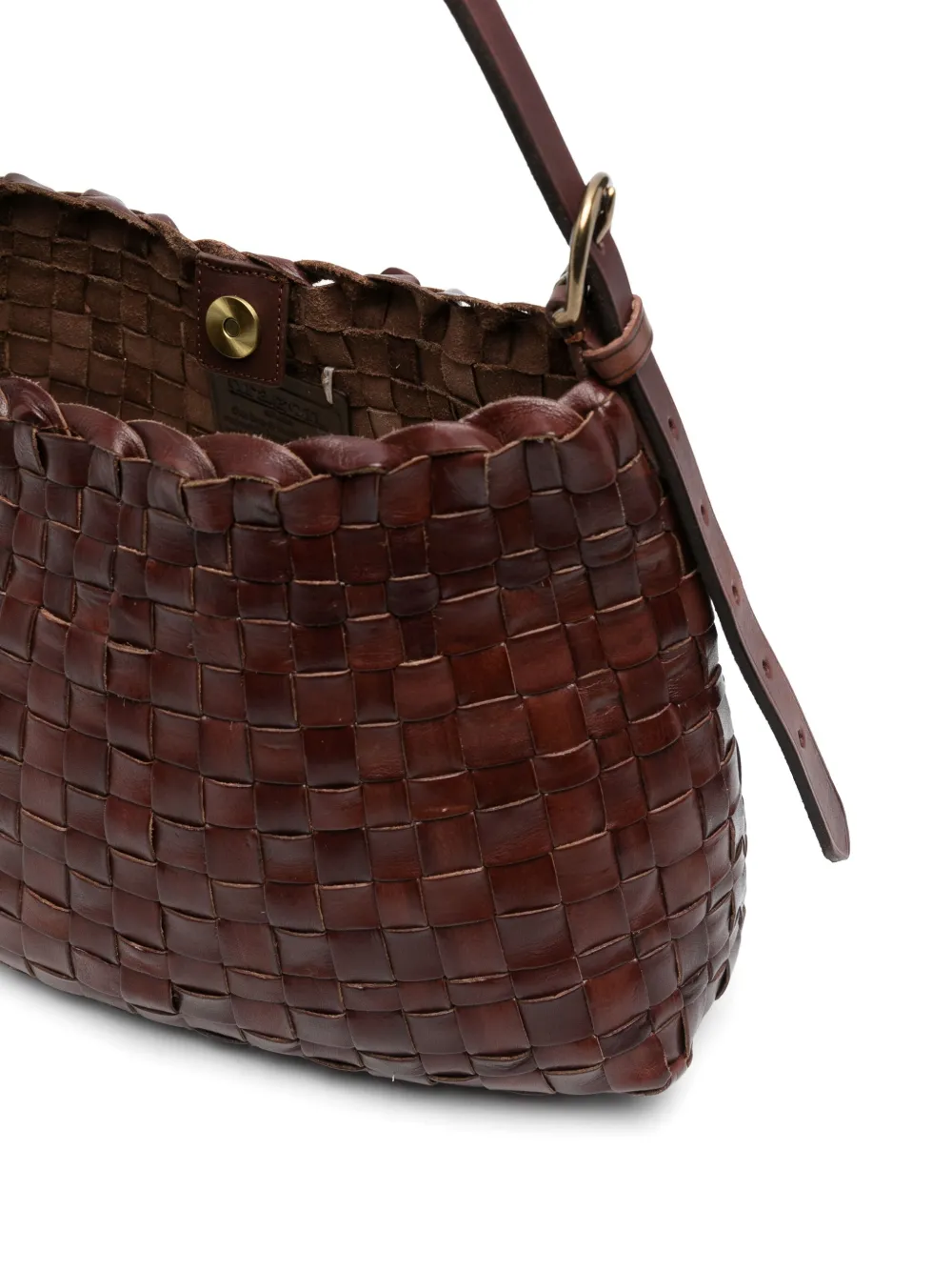 Dragon Diffusion Salvage Shoulder Bag In Brown