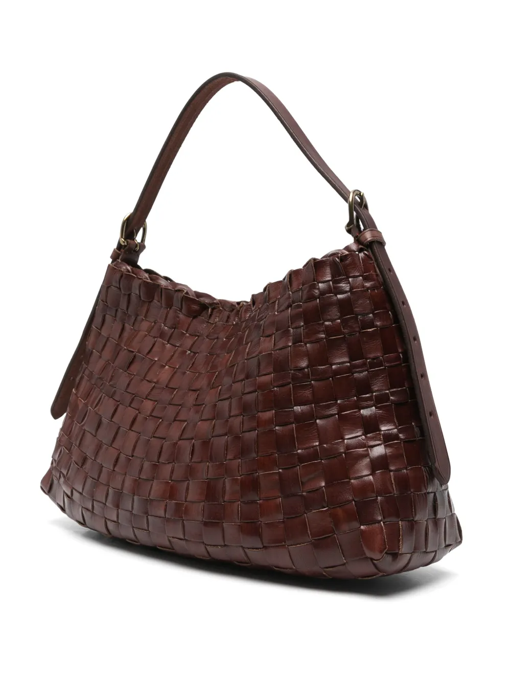 Dragon Diffusion Salvage Shoulder Bag In Brown