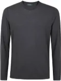 Zanone long-sleeve T-shirt - Grey