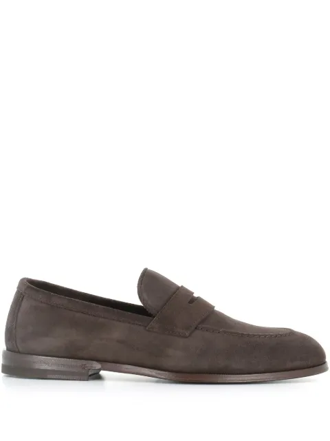Henderson Baracco mocassins en daim