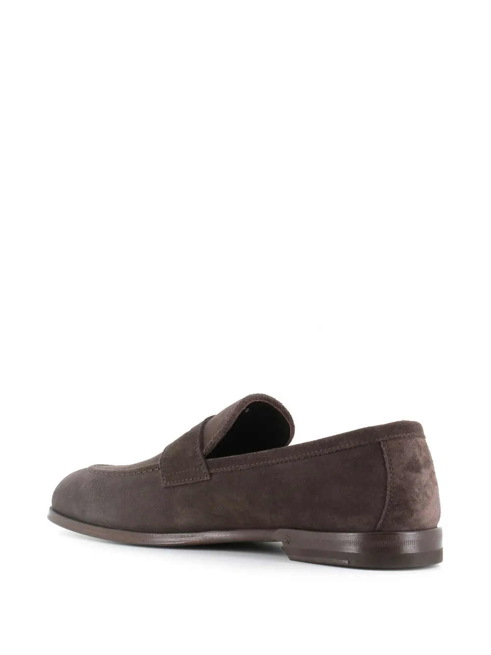 Henderson Baracco suede loafers Brown