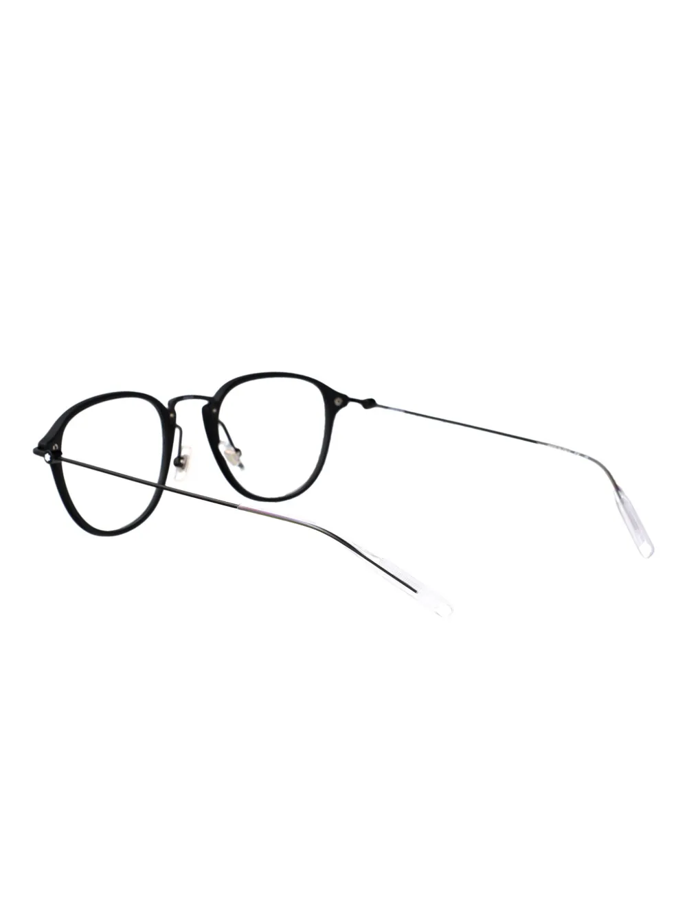 Montblanc MB0155O008 bril met rond montuur Zwart