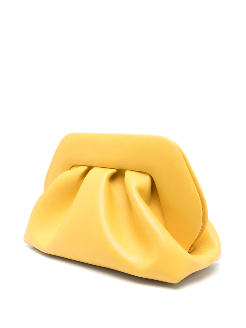 Themoirè Tia clutch Geel