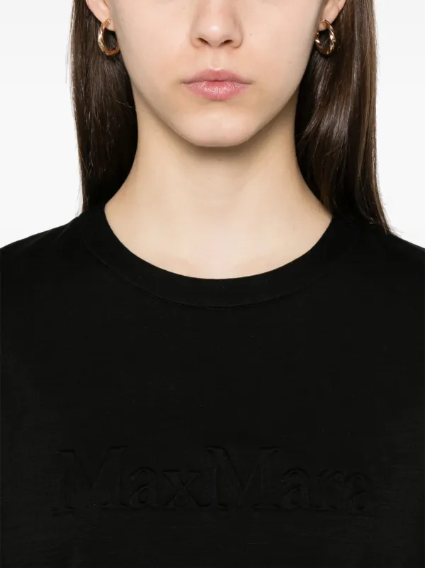 Max Mara Peter T-shirt | Black | FARFETCH BG