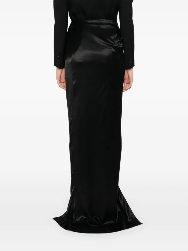 ●送料込●BALENCIAGA●maxi wrap skirt in light wool BALENCIAGA Wool maxi skirt | NET-A-PORTER