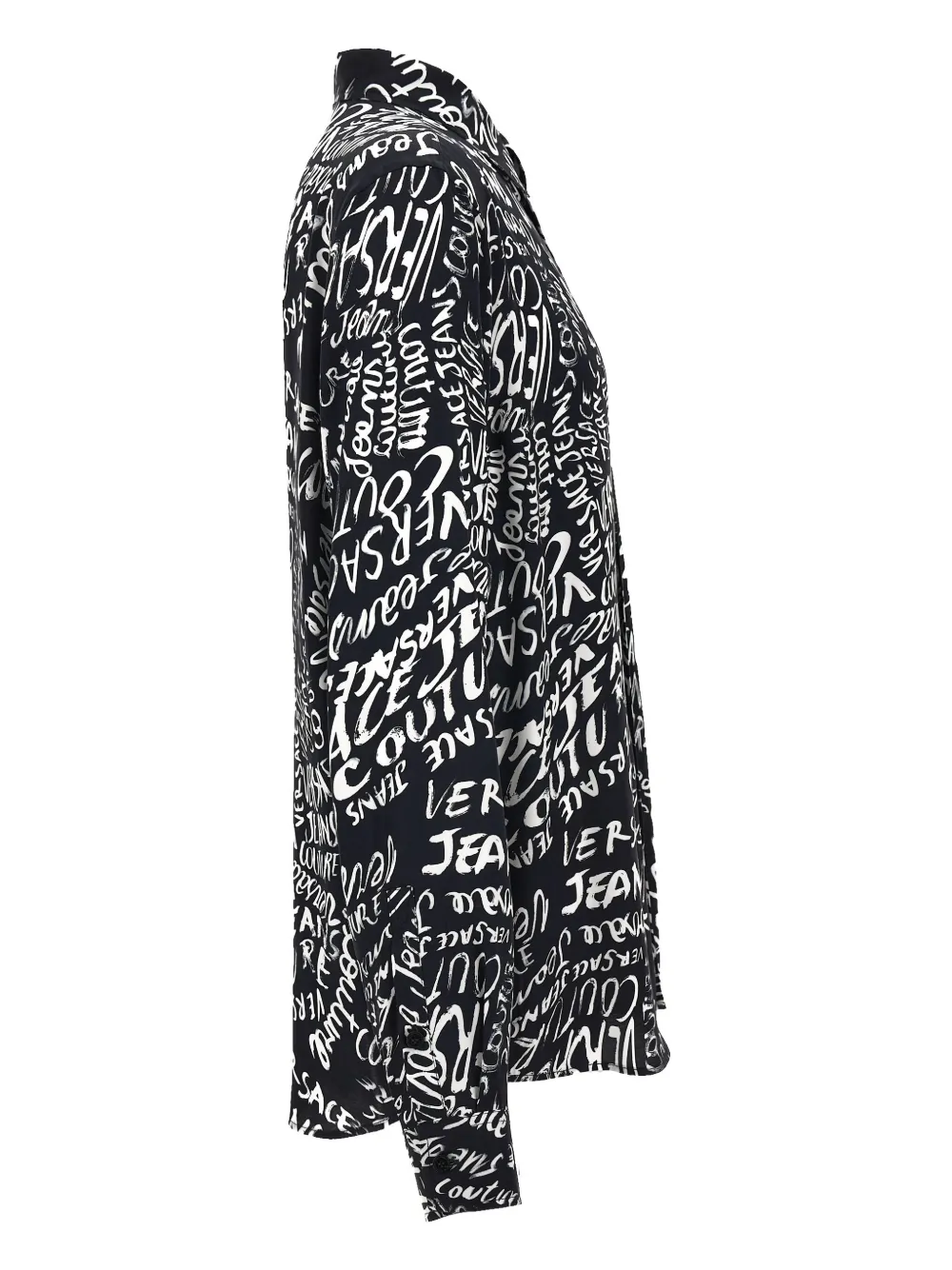 Versace Jeans Couture Overhemd met print Zwart