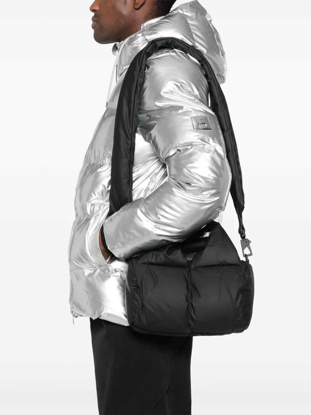 Rains Nyssa kleine crossbodytas - Zwart